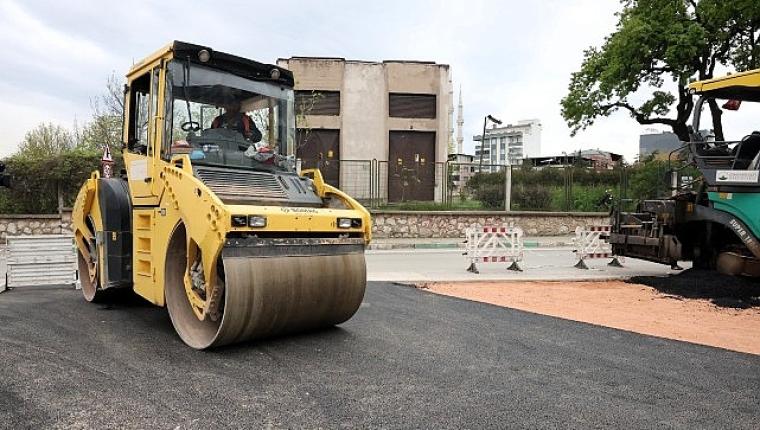 Osmangazi'den Hamitler'e 300 Tonluk Asfalt Desteği