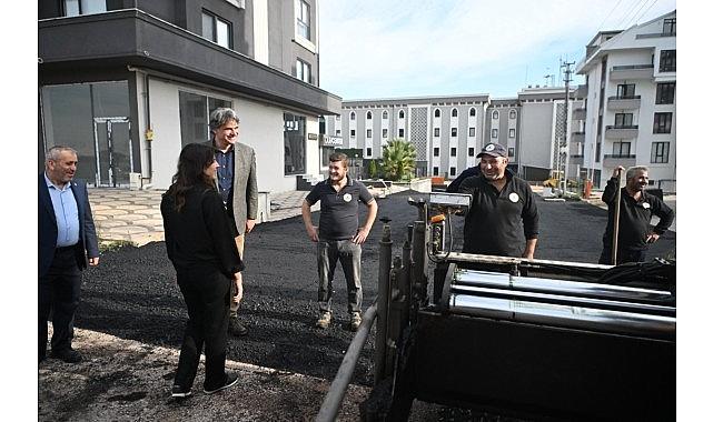 Başkan Kocaman Çalışmaları Yerinde İnceledi