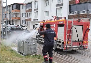 20 Temmuz Mahallesi'nde Temizlik Çalışması Yapıldı