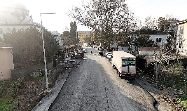 Gebze Balçık'ta yol konforu artıyor