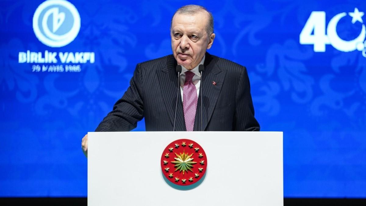 Cumhurbaşkanı Erdoğan: ‘Gençlerimiz bağımlılık kuşatması altında, bu mücadele ancak birlikte kazanılır’