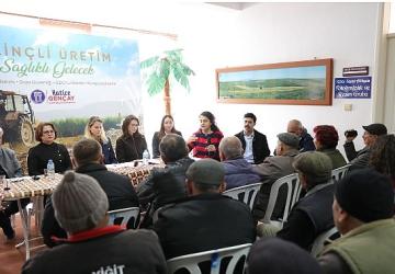 Didim'de Çiftçilere Sürdürülebilir Tarım Eğitimi Verildi