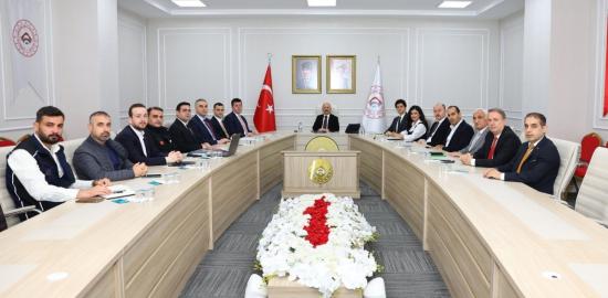 Vali Varol başkanlığında Haftalık Koordinasyon Toplantısı yapıldı