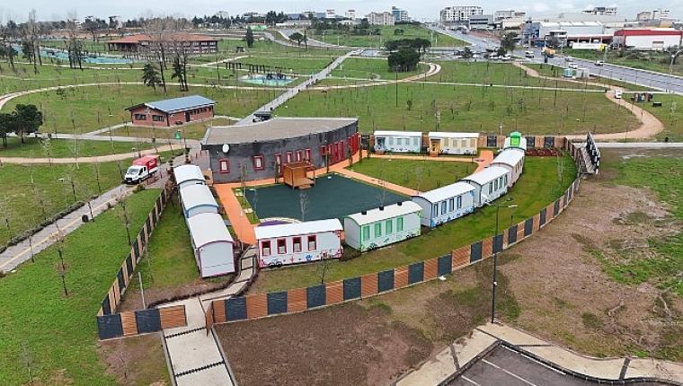 Gebze Lokomotif Çocuk Köyü hizmete giriyor