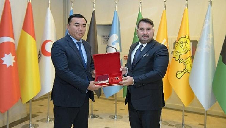 Kahramankazan Belediyesi ile Kırgızistan Narın Belediyesi arasında 'Kardeş Şehir Protokolü' imzalandı