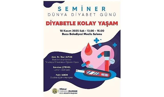 Buca Belediyesi'nden diyabet semineri