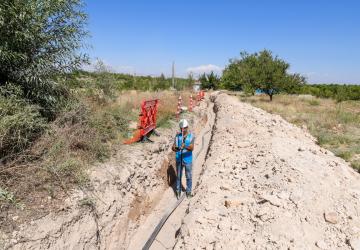 Bindal Mahallesi’nde 38 yıllık içme suyu hattı yenileniyor