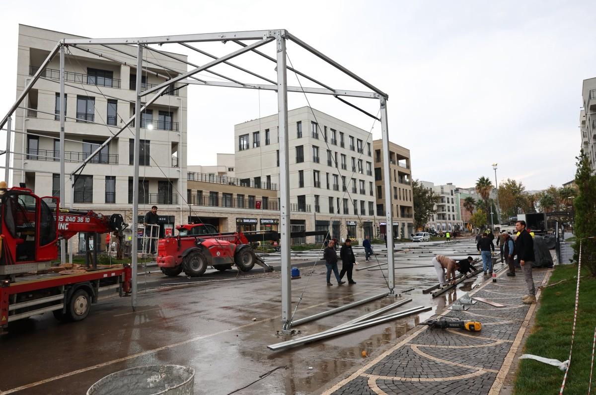 Vali Varol, Atatürk Bulvarı Rezerv Alanı’ndaki Hazırlıkları İnceledi