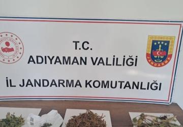 Kahta’da uyuşturucu operasyonunda 1 gözaltı