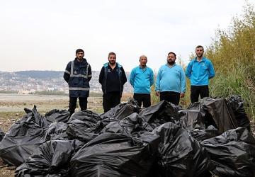 “Mavi Takım", doğa için yorulmak bilmiyor