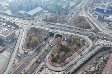 Başkan Altay: “Marangozlar Köprüsü'nün Üst Kısmında İki Şeridi Hizmete Açtık, 3. Şerit ile Katılma ve Ayrılma Şeritleri Yakın Zamanda Tamamlanacak"