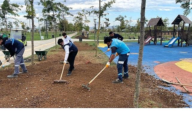 Gebze Millet Bahçesi'nde hızlı ve etkin çalışma