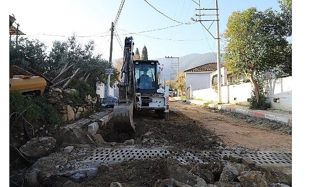 Menderes'te Asfalt Çalışması