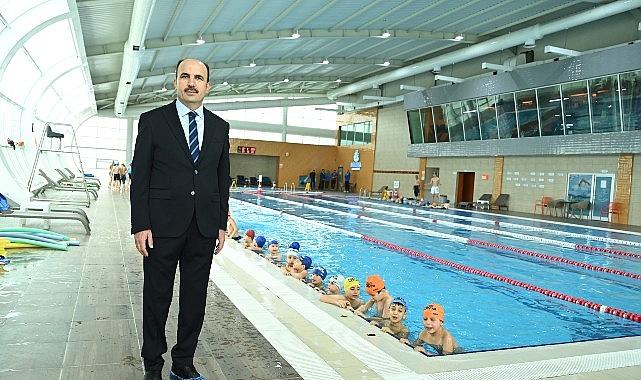 Konya Büyükşehir'in 20 İlçede 15 Bin Öğrenciye Yüzme Öğretiyor