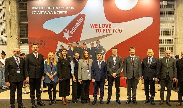 Corendon Airlines, 3. ALZ Londra Uluslararası Sağlık Turizmi Fuarı'na ana sponsor olarak destek verdi