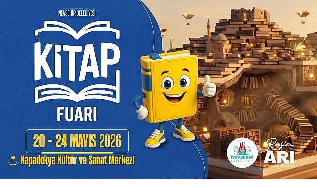 Nevşehir Kitap Fuarı 20 Mayıs'ta Kapılarını Aralıyor