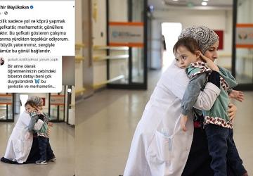 Türkiye'yi duygulandıran fotoğrafa Başkan Büyükakın'ın yorumu