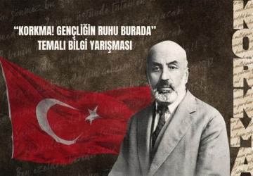 "Korkma! Gençliğin Ruhu Burada" Temalı Bilgi Yarışması Düzenleniyor