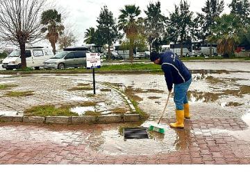 Didim Belediyesi Ekipleri Her Koşulda Sahada