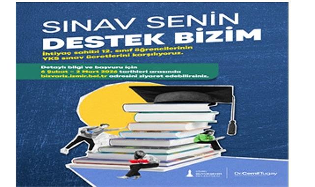 Büyükşehir'den YKS ücreti desteği