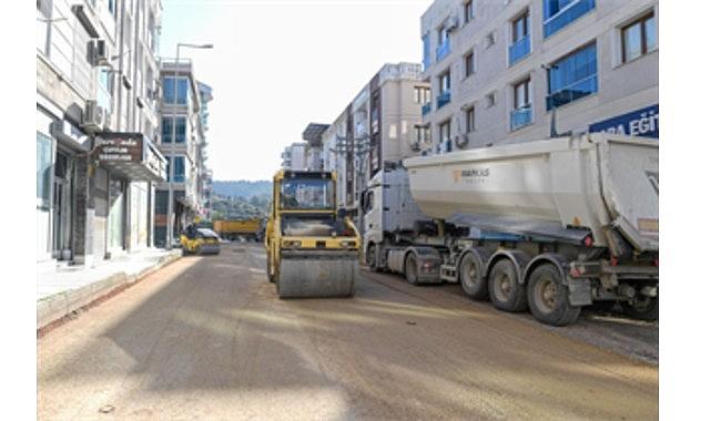 Çamlıkule'de bozulan yol onarıldı