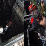 Kuyuya düşen kuzuya itfaiyeden nefes kesen kurtarma