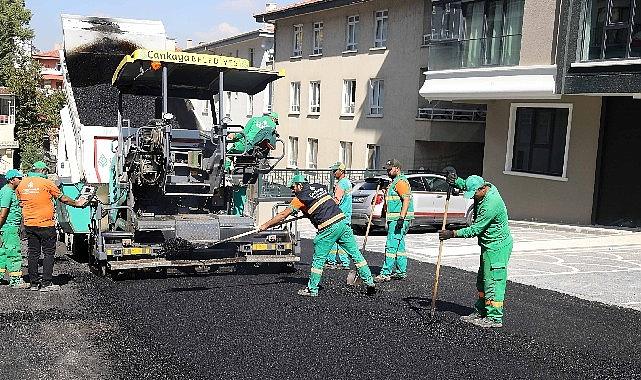 Çankaya sokakları yenileniyor