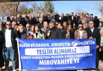 Adıyaman Emek ve Demokrasi Platformu’ndan Halep’teki saldırılara kınama: ‘Abluka kaldırılsın’ - Videolu Haber