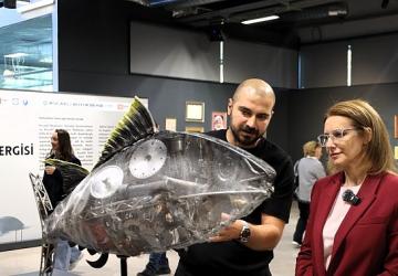 Bu sergide sanat, kültürle harmanlandı