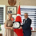 TKB Kemer Şube Başkanı Akdağ'dan Başkan Topaloğlu'na ziyaret