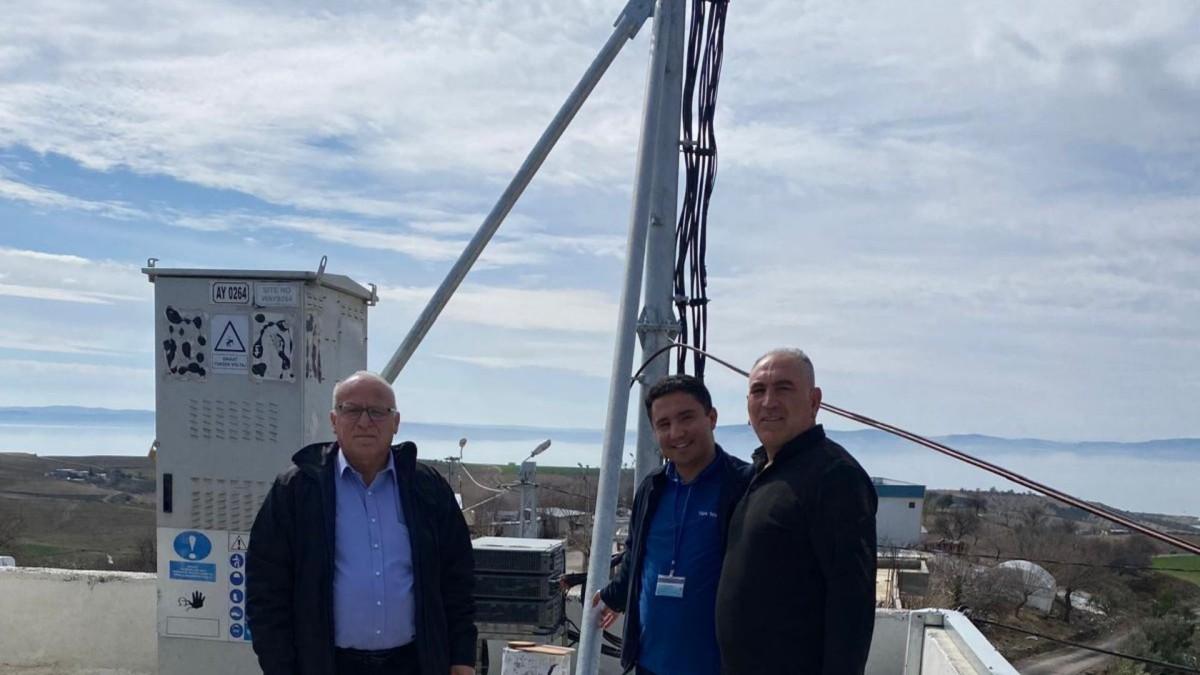 Türk Telekom’dan Samsat kırsalına baz istasyonu yatırımı