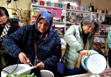 Bornova'da kompostla dönüşen kent tarımı