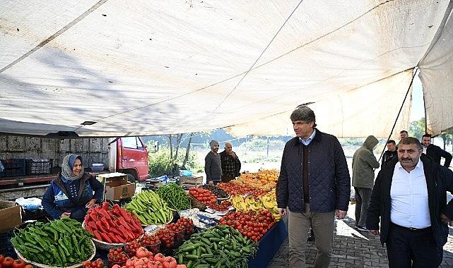 Başkan Kocaman Ataşehir Pazarı'nda Esnafla Bir Araya Geldi