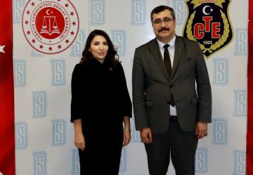 Gaziantep Gazeteciler Cemiyeti Başkanı Ay, denetimli serbestlik faaliyetlerini yakından inceledi