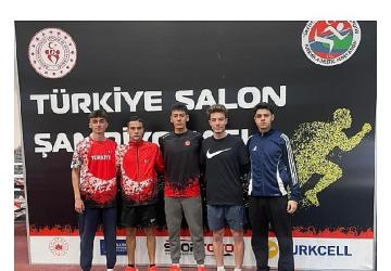 Sporcularımız Salon Atletizm Sezonunu Derecelerle Açtı