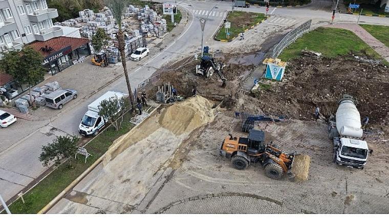 Arslanbucak'ta su baskınına karşı çalışmalar yapılıyor
