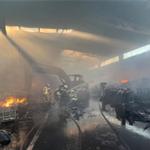 Torbalı'daki fabrika yangını kontrol altına alındı