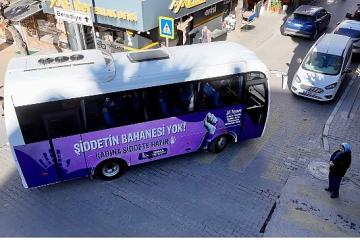 Seferihisar'da “Kadına Şiddetle Mücadele" bir gün değil, her gün