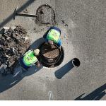 ASAT'tan kanalizasyon hattı temizliği ve kapak düzenleme çalışması