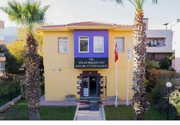 Milas Belediyesi Çocuk Kütüphanesi'ne Yoğun İlgi