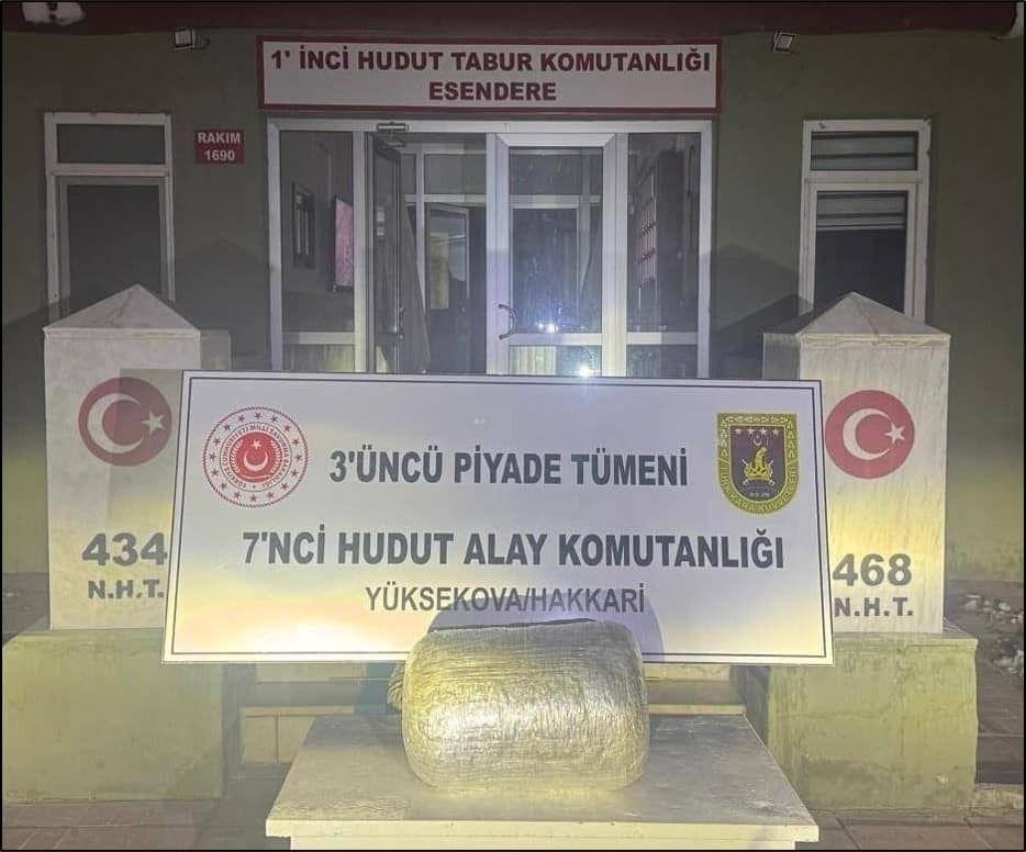 Hudut Kartalları’ndan Hakkâri’de Uyuşturucuya Geçit Yok