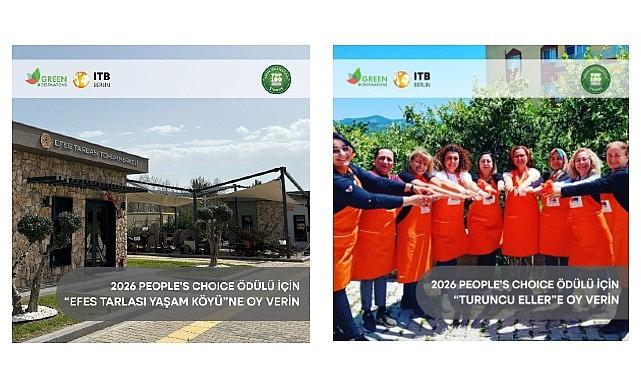 İzmir'in üç güçlü sürdürülebilir turizm hikâyesi “Halkın Seçimi" finalinde