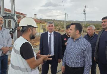 Kaymakam Kadir Algın, Gölbaşı’nda incelemelerde bulundu