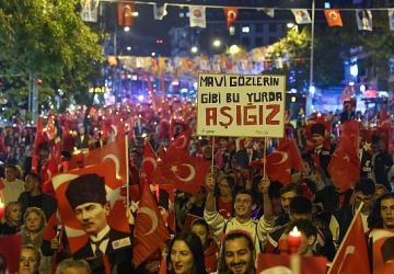 Maltepe'de Cumhuriyet coşkusu