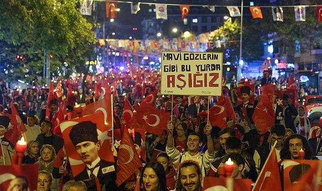 Maltepe'de Cumhuriyet coşkusu