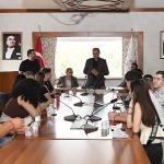 Erasmus öğrencilerinden Başkan Vekili Bilici'ye ziyaret