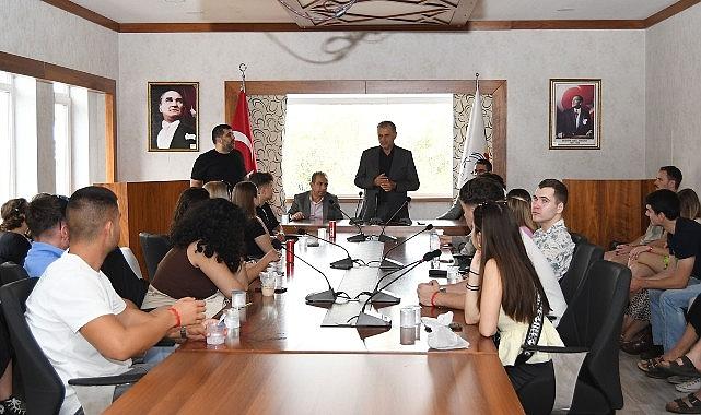 Erasmus öğrencilerinden Başkan Vekili Bilici'ye ziyaret