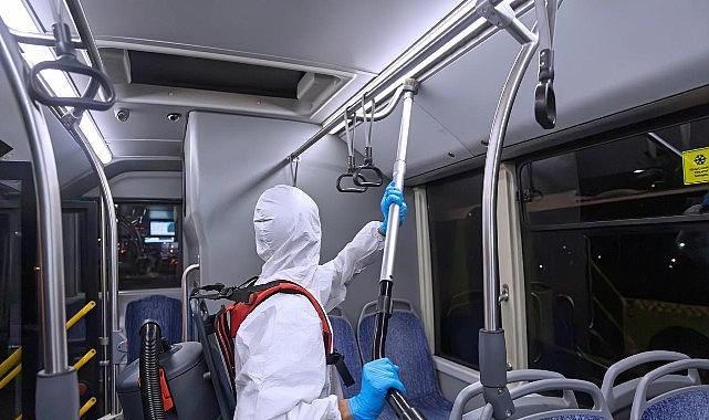 UlaşımPark otobüslerinde hijyen ön planda