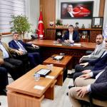 Başkan Tutdere, 6 Şubat anma törenleri kapsamında CHP heyetini ağırladı