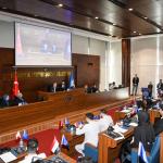 Başkan Genç üniversitelilerle BM Simülasyonu’nda buluştu